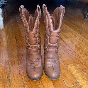 Forever 21 Brown cowboy boots